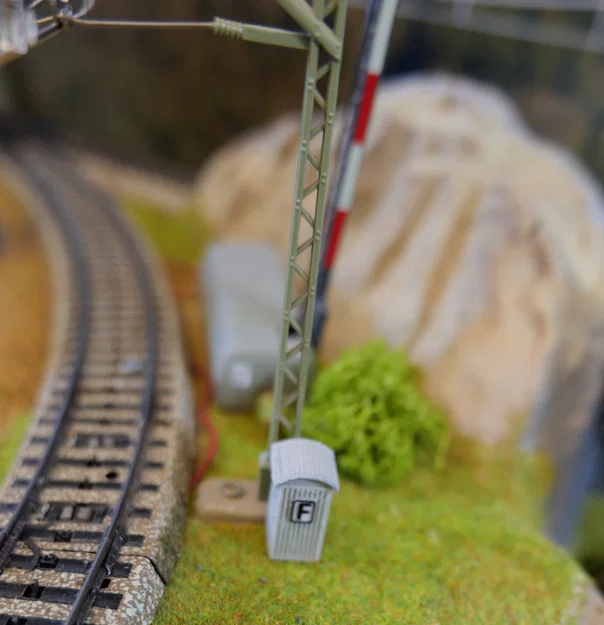 Fernsprechbude (bốt điện thoại) cho mô hình H0 - Image 1