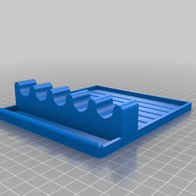 Khay gác dụng cụ nhà bếp in 3D tiện lợi và gọn gàng