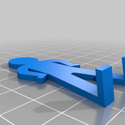 Mô hình trang trí hình người (Figurines ordinateurs) cho màn hình