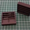 Mô hình tủ chén dĩa TTRPG (CupBoard) 1x2 in 3D chi tiết - Thumbnail 1