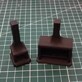 Mô hình lò sưởi 3D (TTRPG Fireplace) cho bàn cờ chiến thuật - Thumbnail 2