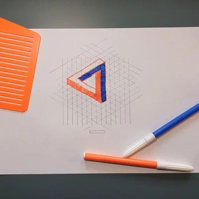 Template lưới isometric dễ dùng – parametric