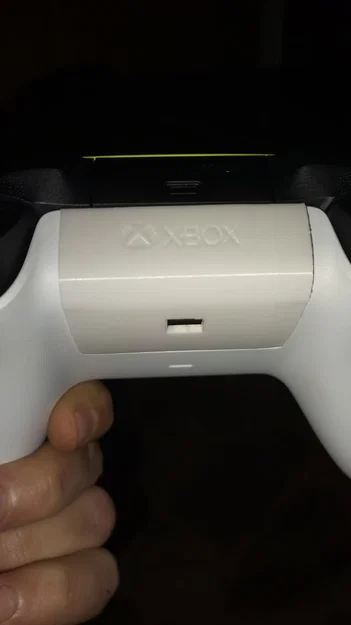 Mẫu STL Nắp Pin Sạc cho Tay Cầm Xbox (Rechargeable Xbox Battery Cover) - Image 2
