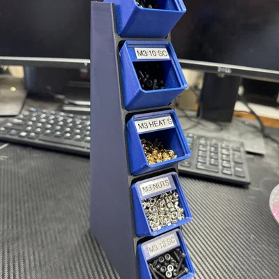 Giá đỡ đứng Gridfinity (Gridfinity vertical stand)