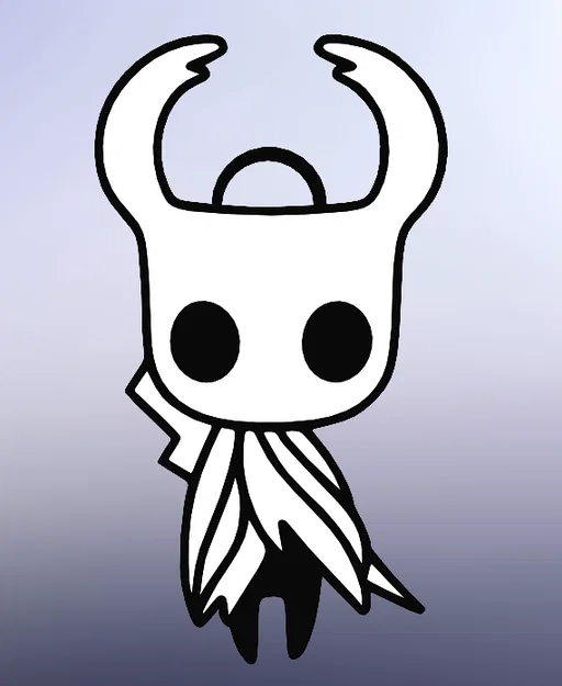 Móc khóa Hollow Knight 3D - Phụ kiện độc đáo cho game thủ - Image 1