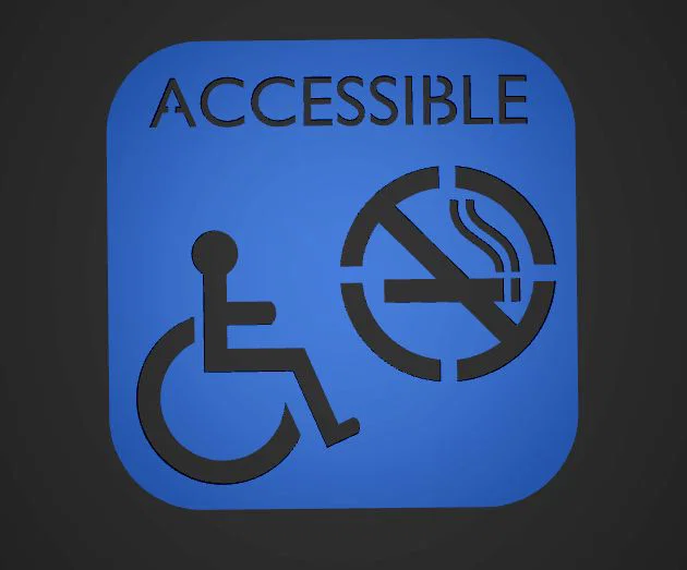 Template stencil WC - Image 2