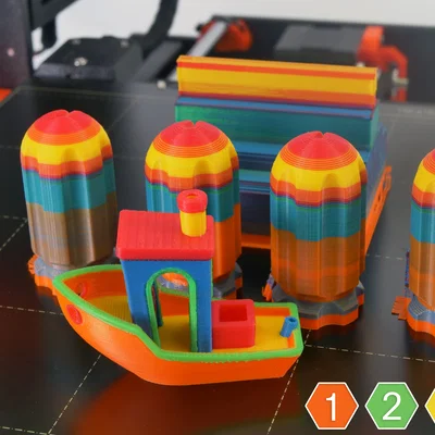 3D BENCHY (5 MÀU)