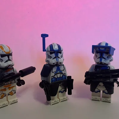 Lego Star Wars kama và pauldron (tương thích Lego minifig)