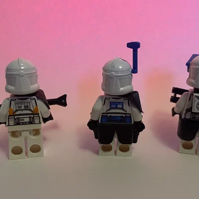 Lego Star Wars kama và pauldron (tương thích Lego minifig)