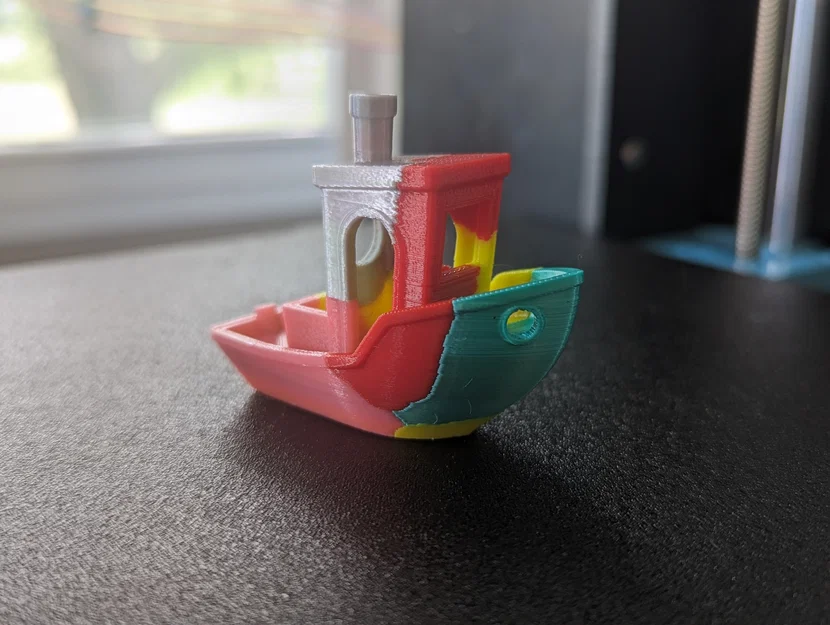 Mô hình 3D Benchy phối 5 màu ấn tượng cho máy in đa vật liệu - Image 1