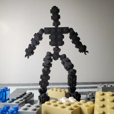 Action Figure BRICK (Kit card) tương thích gạch LEGO