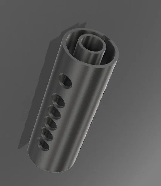 Giá đỡ gel khử mùi WC-Ente (Frische-Siegel Halter) in 3D - Image 2