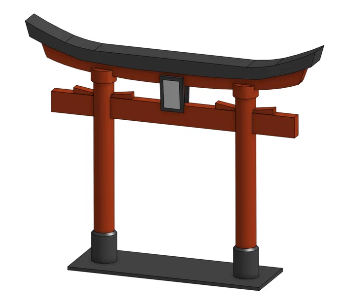 Mô hình Cổng Torii Nhật Bản - File in 3D trang trí để bàn đẹp mắt - Image 1