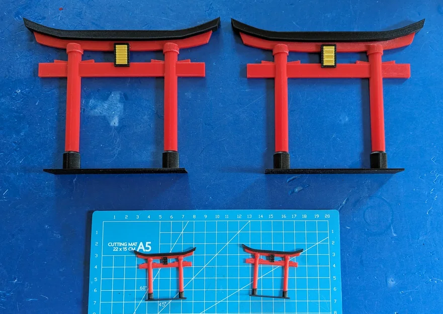 Mô hình Cổng Torii Nhật Bản - File in 3D trang trí để bàn đẹp mắt - Image 2