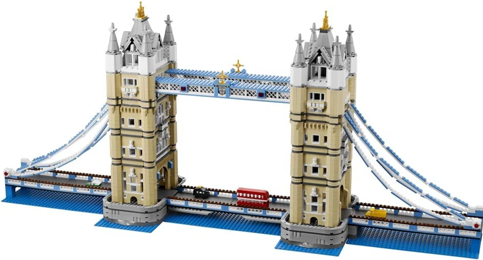 Bộ mảnh ghép thay thế 3D cho mô hình Lego Tower Bridge - Image 1