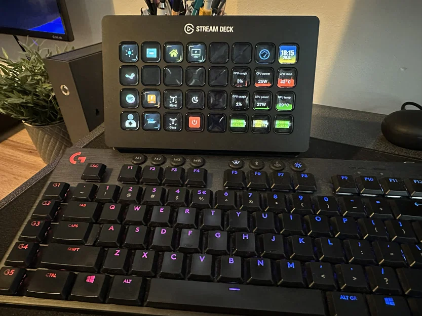 Stand Stream Deck XL nghiêng lên 10° (Upward Stream Deck XL 10° stand) - Image 1