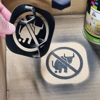 Khuôn vẽ và Stencil No Bullshit: Công cụ in 3D đa năng cho mọi bề mặt