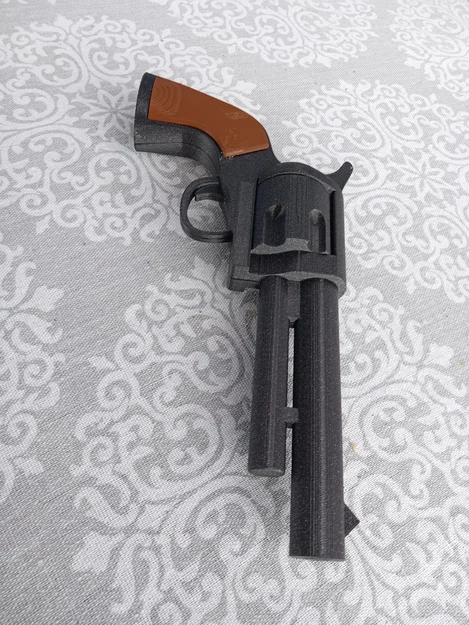 Mô hình súng lục Revolver đồ chơi in 3D cực dễ cho bé và Cosplay - Image 2