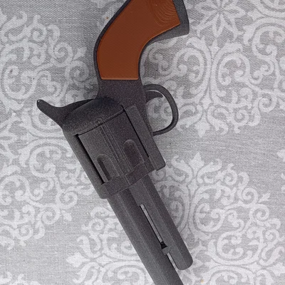 Mô hình súng lục Revolver đồ chơi in 3D cực dễ cho bé và Cosplay