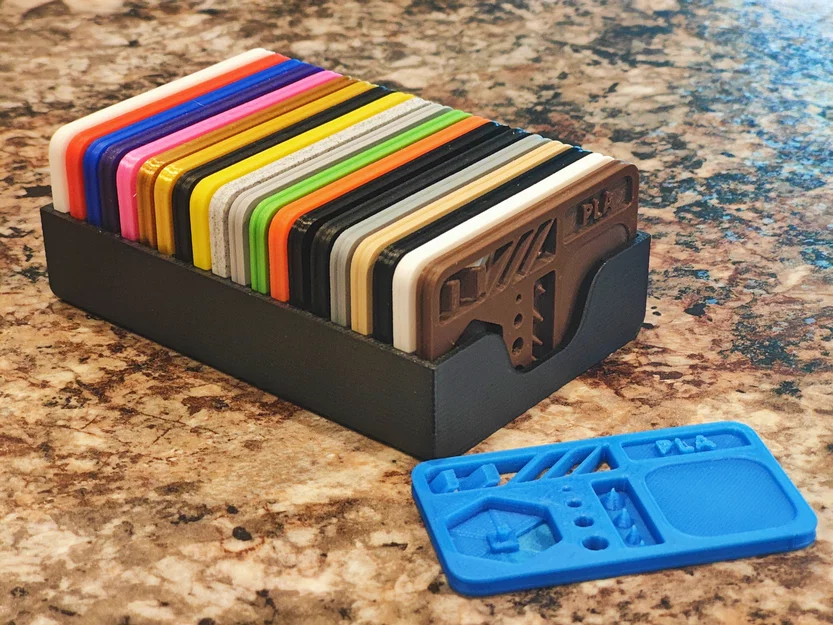 Thẻ kiểm tra mẫu nhựa in 3D (Filament Swatch Samples) tiện lợi - Image 1