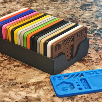 Thẻ kiểm tra mẫu nhựa in 3D (Filament Swatch Samples) tiện lợi
