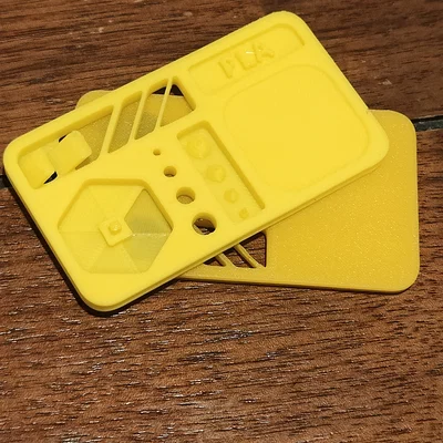 Thẻ kiểm tra mẫu nhựa in 3D (Filament Swatch Samples) tiện lợi