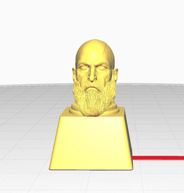 Keycap Đầu Kratos (Kratos Head Keycap) - Image 1