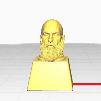 Keycap Đầu Kratos (Kratos Head Keycap)