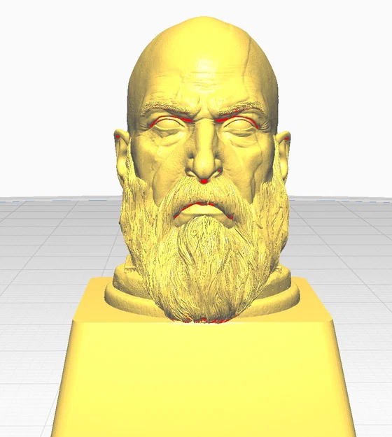 Keycap Đầu Kratos (Kratos Head Keycap) - Image 3