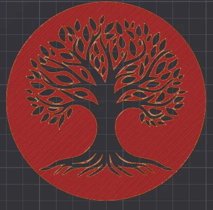 Khuôn Mẫu Vẽ Hình Cái Cây (Painting Stencil) Đa Năng Cho Nghệ Thuật - Image 3