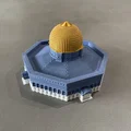 Mô hình 3D Dome of the Rock kiến trúc lịch sử tinh xảo - Thumbnail 2