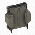 Ngàm gắn GoPro cho mũ bảo hiểm MTR S-13 in 3D chắc chắn - Thumbnail 2