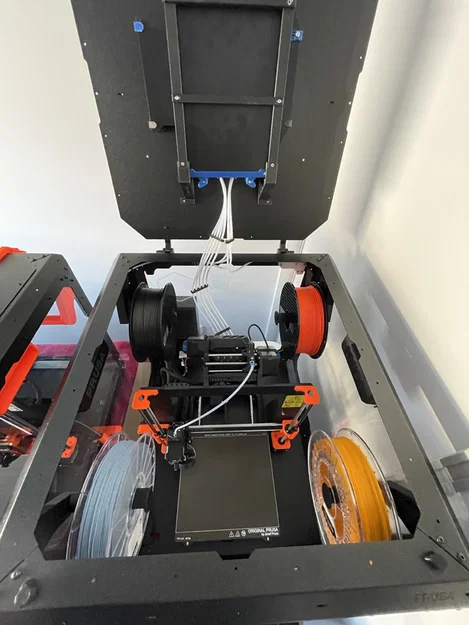 MMU3 Buffer + Prusa Enclosure: Ngàm gắn bên trong nắp (Mod 1) - Image 1