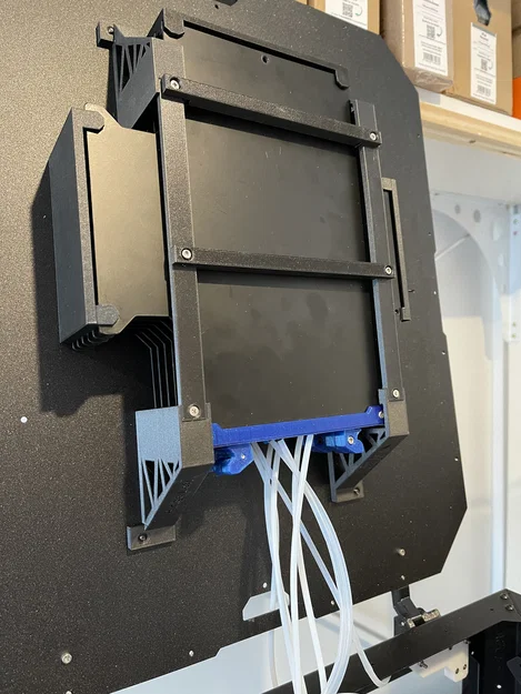 MMU3 Buffer + Prusa Enclosure: Ngàm gắn bên trong nắp (Mod 1) - Image 2