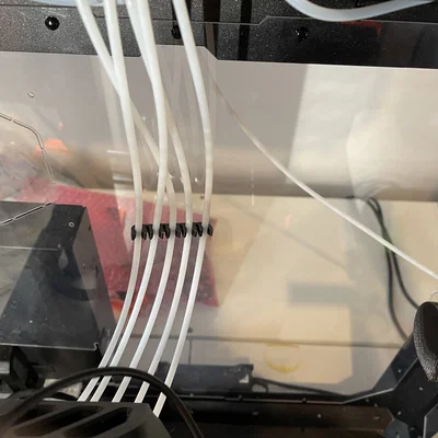 MMU3 Buffer + Prusa Enclosure: Ngàm gắn bên trong nắp (Mod 1)