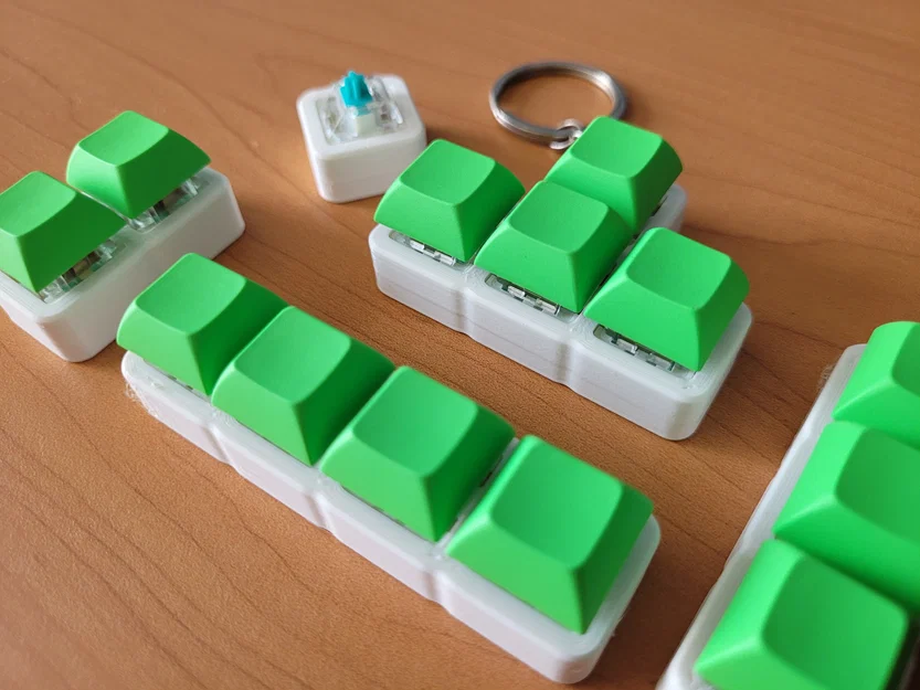 Đồ chơi móc khóa bấm switch giảm stress (Stress-Relief Keychain Toys) - Image 2