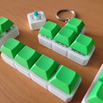 Đồ chơi móc khóa bấm switch giảm stress (Stress-Relief Keychain Toys)