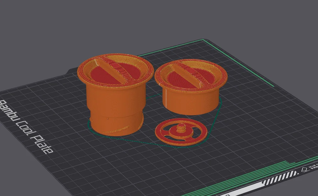 Tạ cuộn filament đa năng cho Bambu AMS (Universal Spool Weight) - Image 8