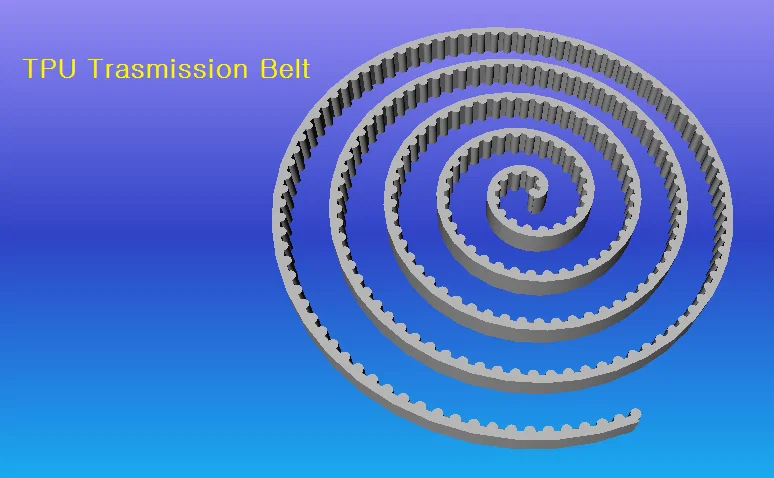 Dây curoa truyền động TPU (TPU Transmission Belt) in 3D chất lượng - Image 1