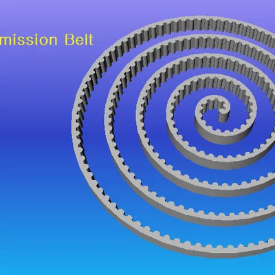 Dây curoa truyền động TPU (TPU Transmission Belt) in 3D chất lượng