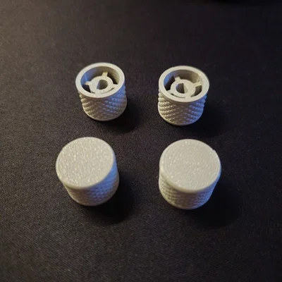 Núm vặn 20.43mm tùy chỉnh cho Elgato Stream Deck Plus - In 3D