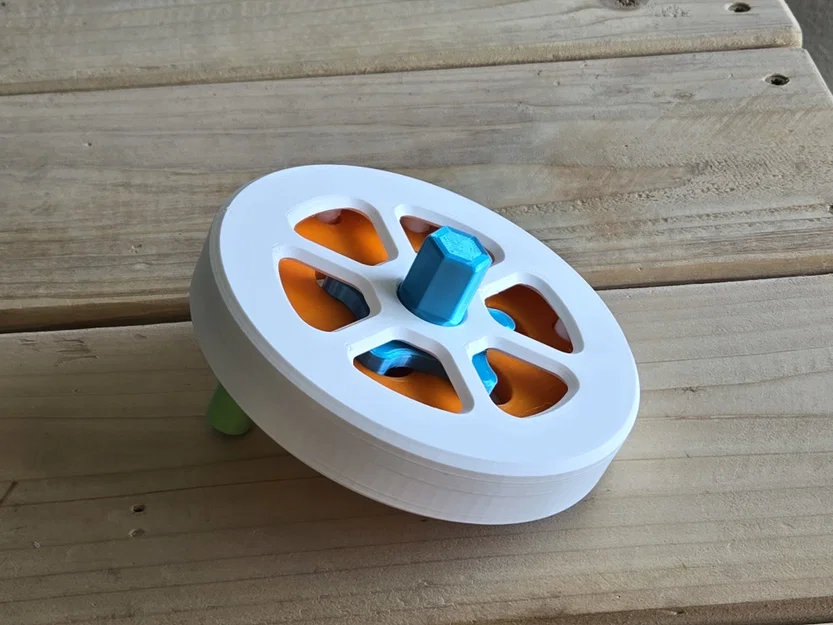 Cycloidal Drive (Cơ cấu truyền động cycloidal) – mô hình minh hoạ - Image 2