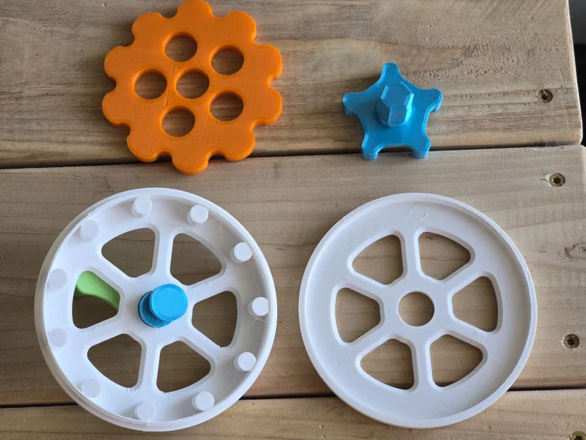 Cycloidal Drive (Cơ cấu truyền động cycloidal) – mô hình minh hoạ - Image 3