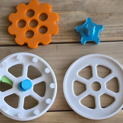 Cycloidal Drive (Cơ cấu truyền động cycloidal) – mô hình minh hoạ