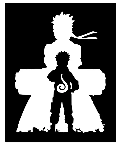 Mô hình tranh treo tường Naruto (Naruto Anime Wall Art) siêu đẹp - Image 1