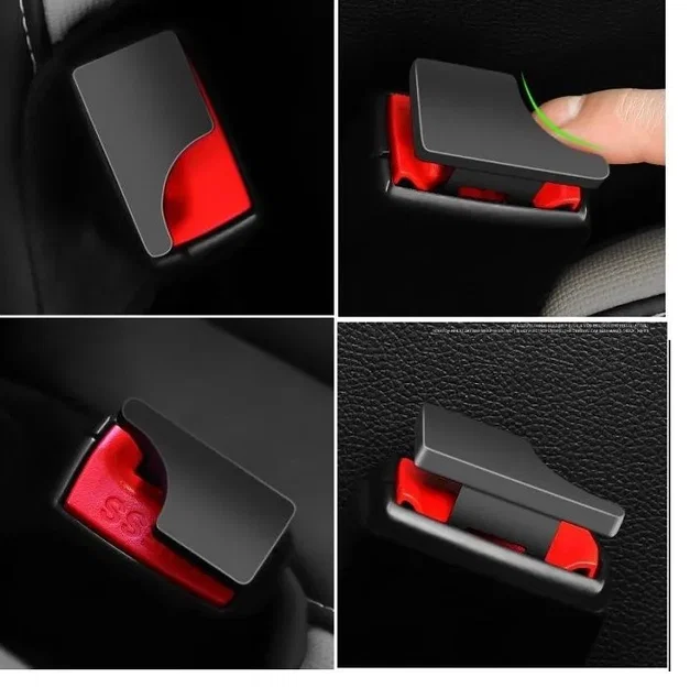 Phụ kiện chốt dây an toàn ô tô (Car Seat Belt Buckle Clip) 3D - Image 2