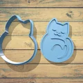 Bộ khuôn cắt bánh quy hình mèo (Cat Cookie Cutter Set) in 3D xinh xắn - Thumbnail 4
