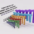 Bộ T-Bolt Metric M3 M4 M5 M6 M8 M10 - Thumbnail 1