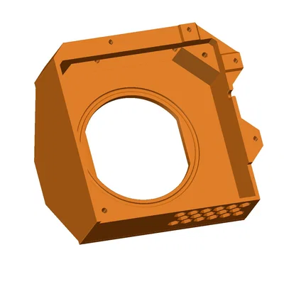 Quạt xoay 90° - Vỏ Prusa Filtration System (Remix)
