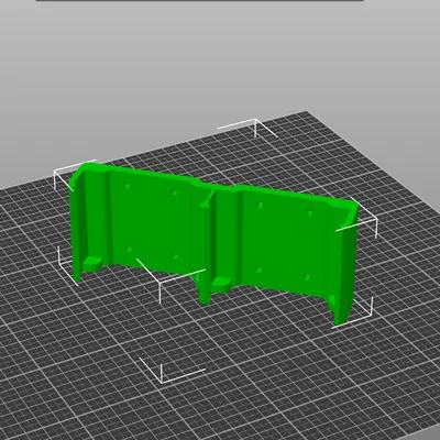 Giá treo đôi cho bộ điều khiển Ecotech Vortech và Vectra (In 3D)